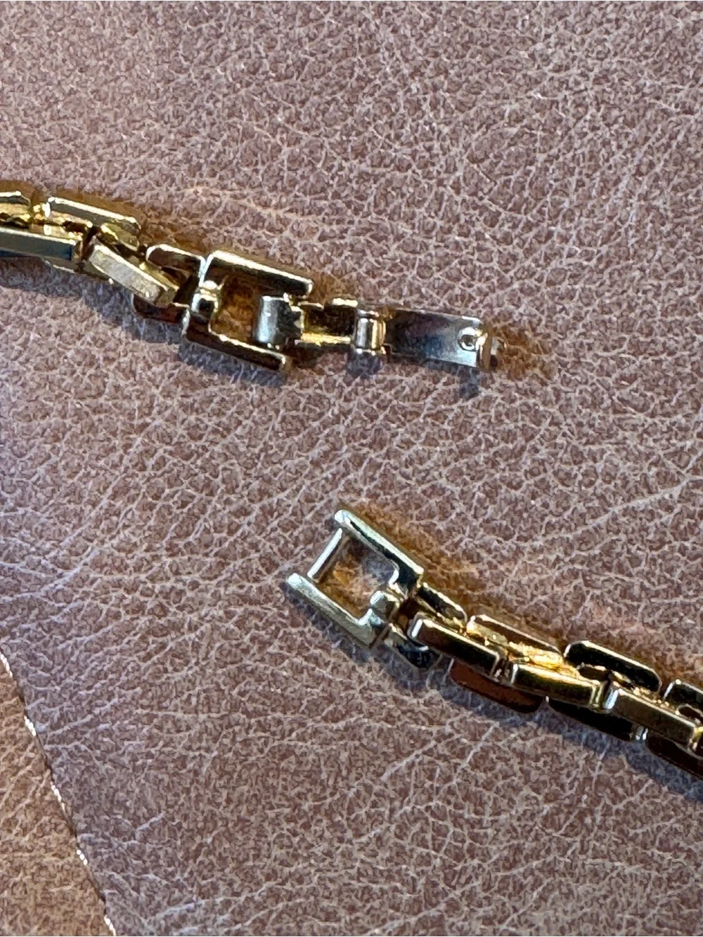 Monet Vintage Gold Multi-Strand Link Necklace - Extra Long 36”